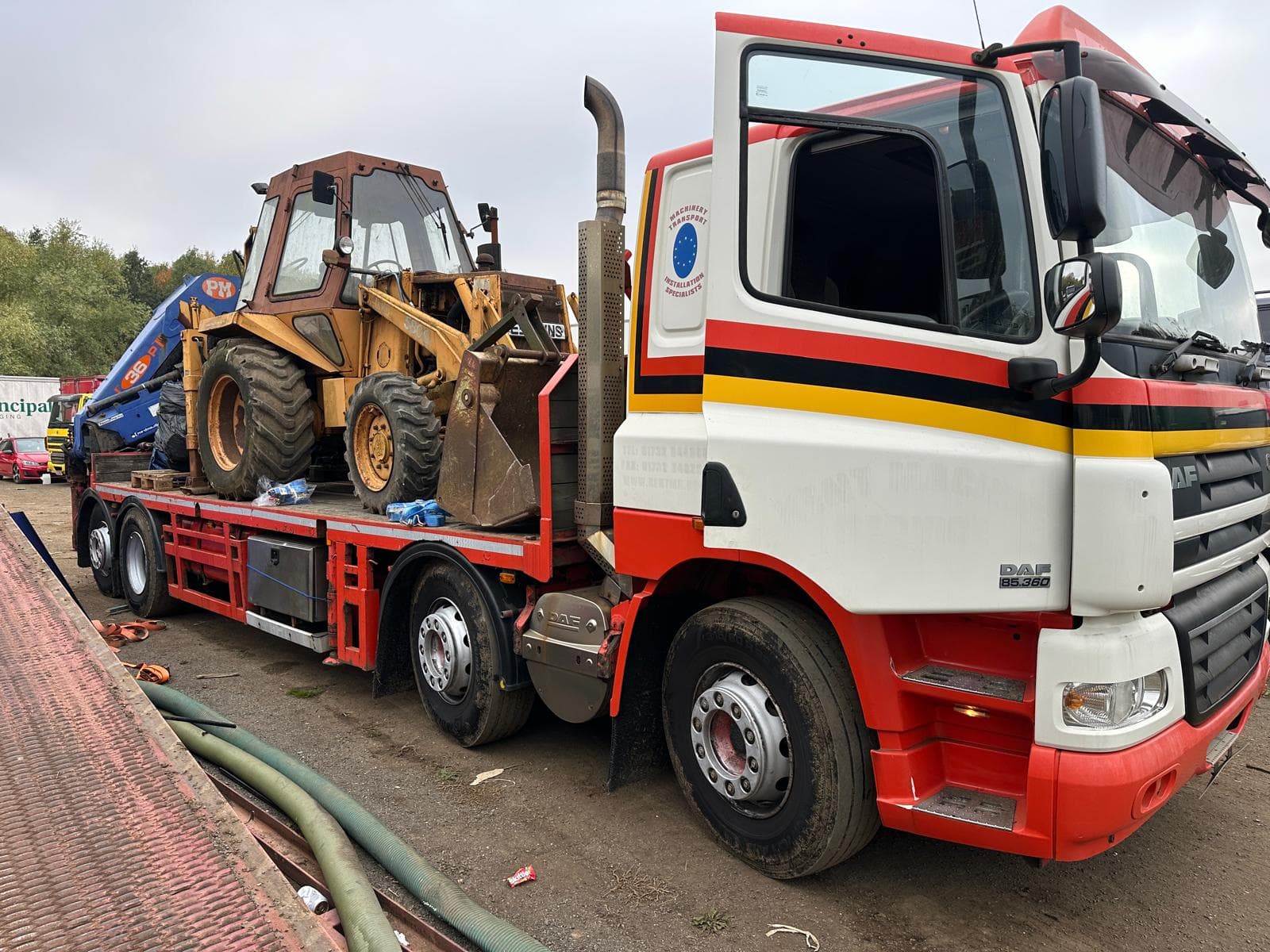 Machinery haulage