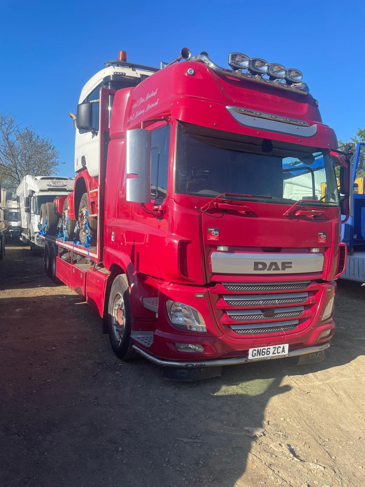 Red DAF fleet movement