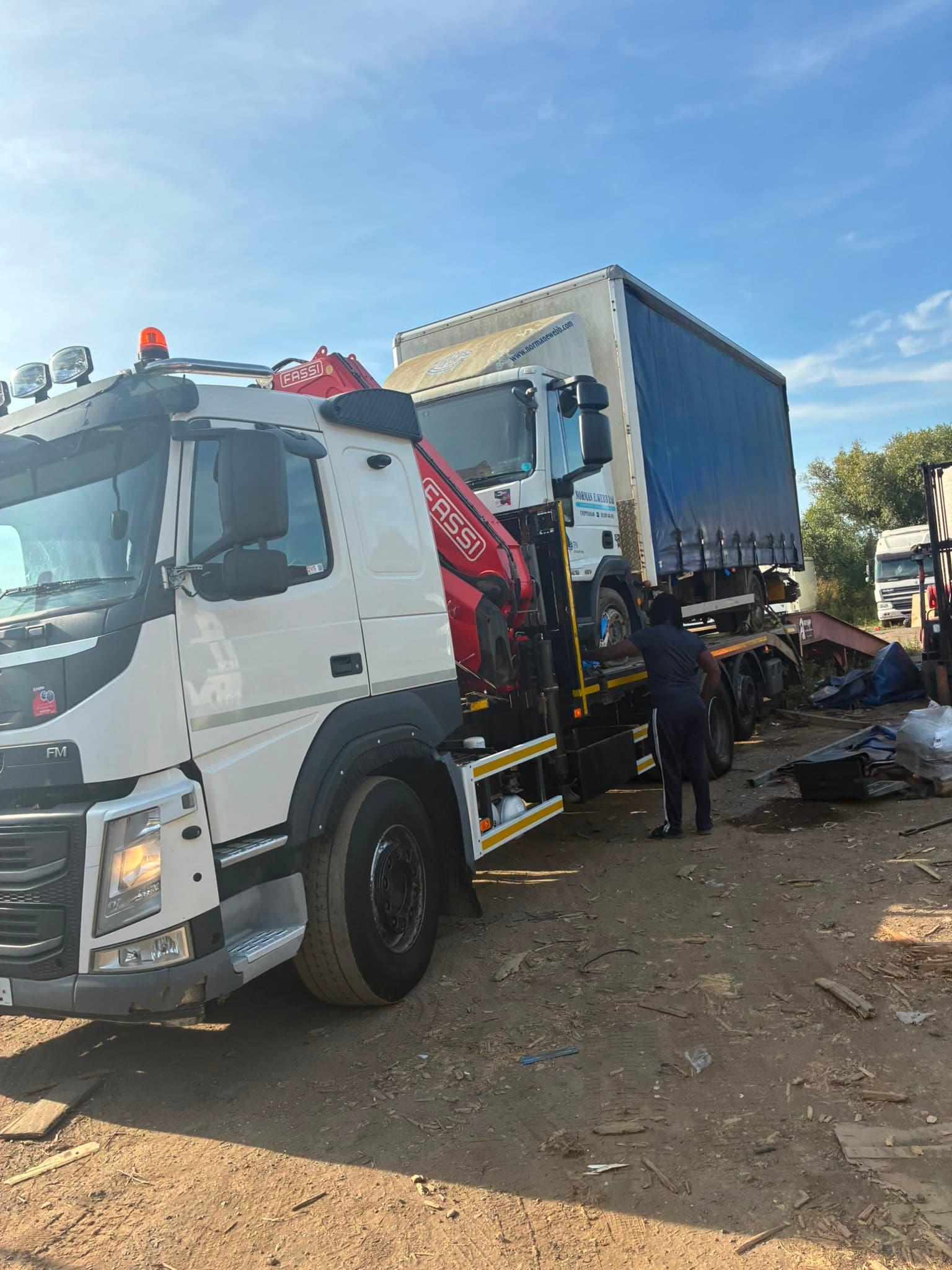 Vehicle loading operation