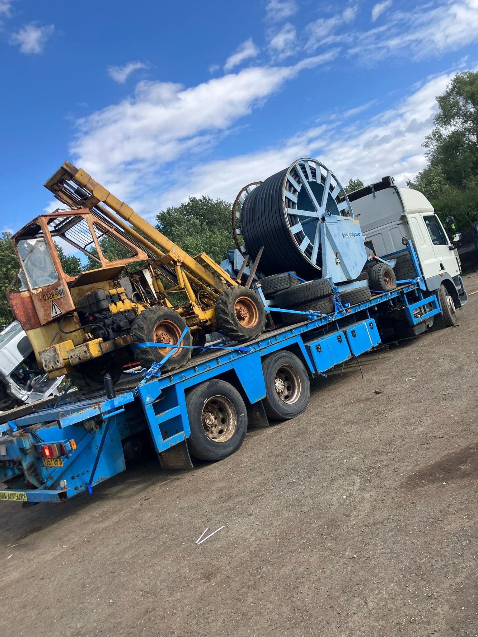 Heavy haulage preparation
